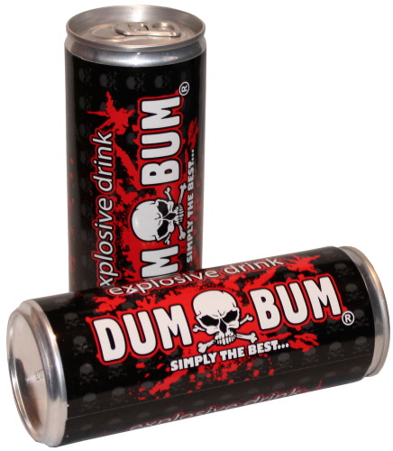 DUM BUM Energy Drink - Klasek Feuerwerk Pyro Fan Shop